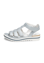 light blue/metallic